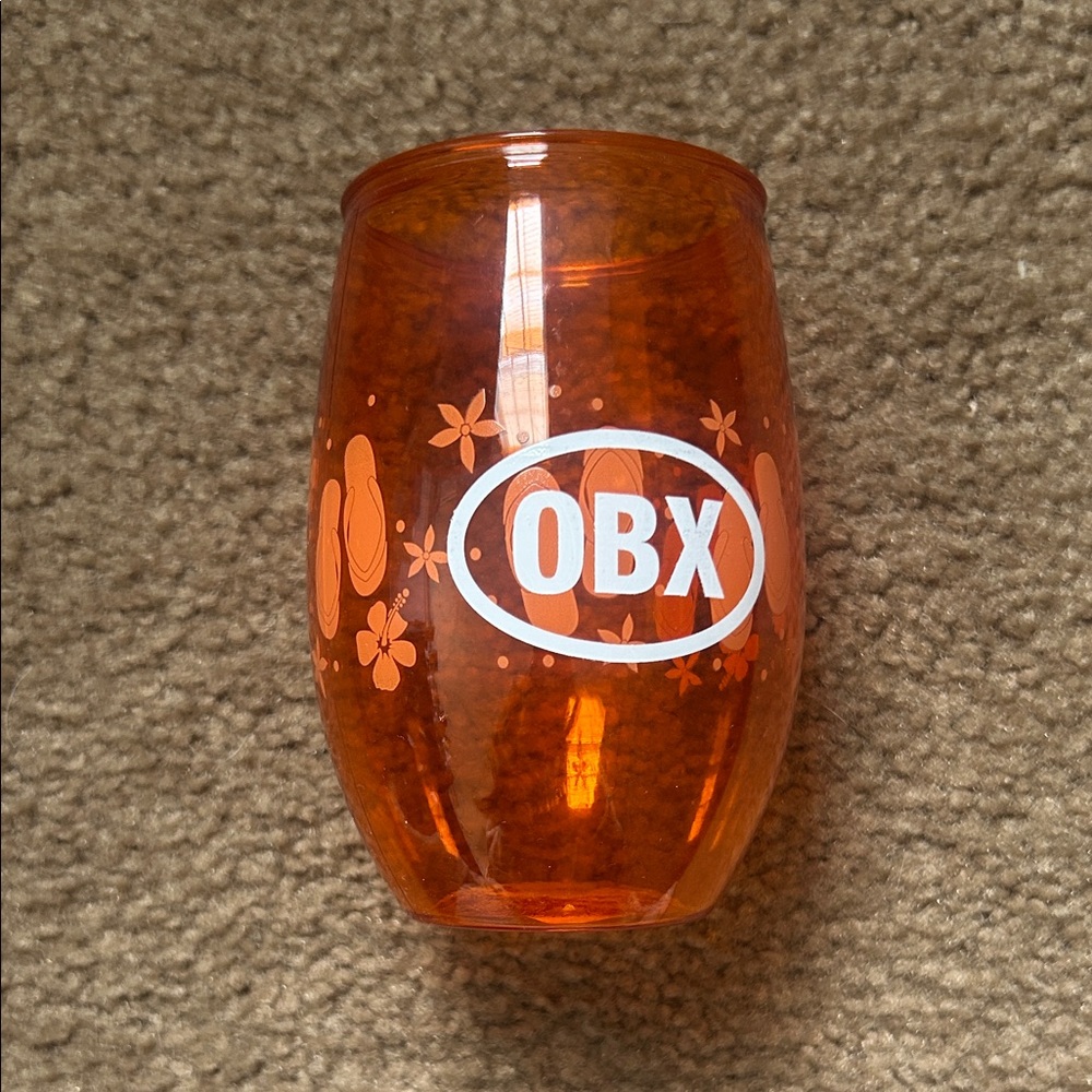 FREE WITH A PURCHASE- OBX stemless wine glass